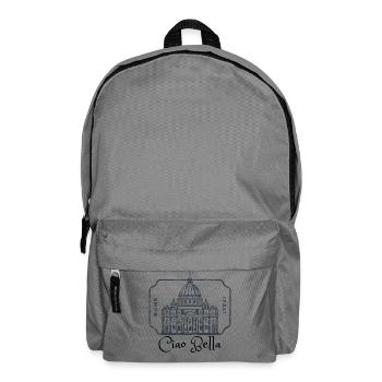 Rome Dome Stamp Heritage - Backpack - elephant grey - Front