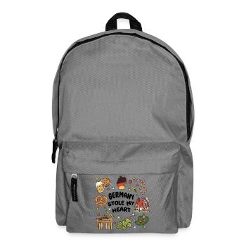 Germany Souvenir - Rucksack - Mittelgrau - Vorne