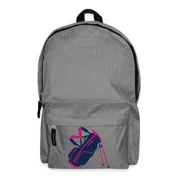 Golf Bag Equipment Icon - Backpack - elephant grey - Front