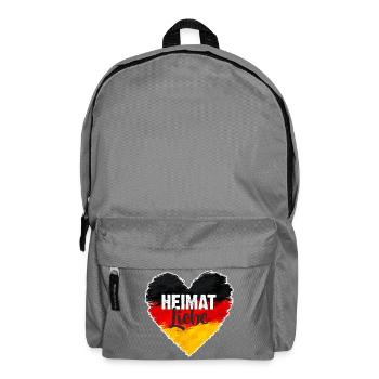 Heimatliebe - Rucksack - Mittelgrau - Vorne