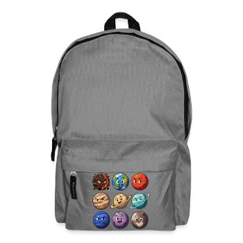Planet Buddy Cartoon Series - Backpack - elephant grey - Front