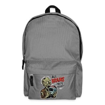 Zombie KI Halloween - Rucksack - Mittelgrau - Vorne