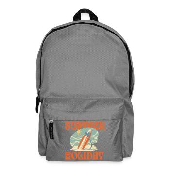 Summer Holiday - Backpack - elephant grey - Front