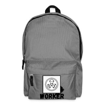 Symbol of Minimalist Chinese Harmony - Backpack - elephant grey - Front