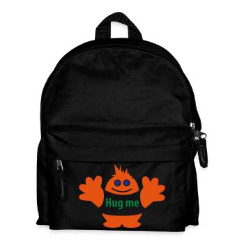 Hug Me - Kids' Backpack - black - Front