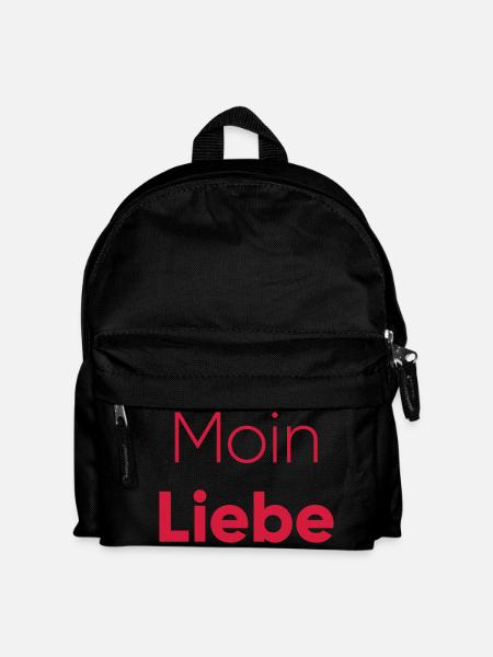 Liebe ist stärker als Hass - Kinder Rucksack - Schwarz