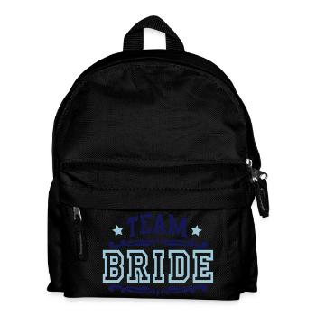 team bride - Sac à dos Enfant - noir - Devant