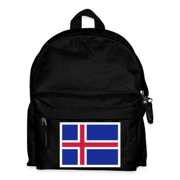 Iceland - Kids' Backpack - black - Front