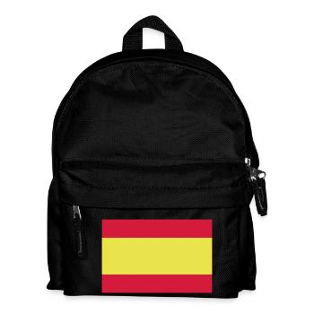 spain flag - Sac à dos Enfant - noir - Devant