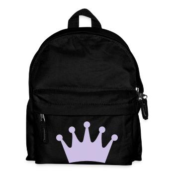 Krone - Kinder Rucksack - Schwarz - Vorne