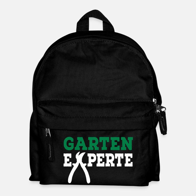 Garten - Kinder Rucksack - Schwarz