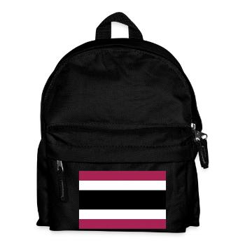 Thailand flag / Drapeau Thaïlande - Kids' Backpack - black - Front