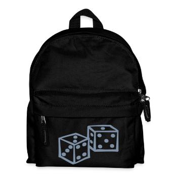 Dice - Kids' Backpack - black - Front