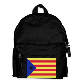 Catalunya Flag - Kids' Backpack - black - Front