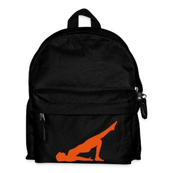 2541614 15809713 yoga - Kinder Rucksack - Schwarz - Vorne
