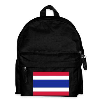 Flag Thailand - drapeau Thailande - ประเทศไทย - Sac à dos Enfant - noir - Devant