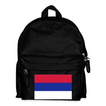 Serbie - Sac à dos Enfant - noir - Devant