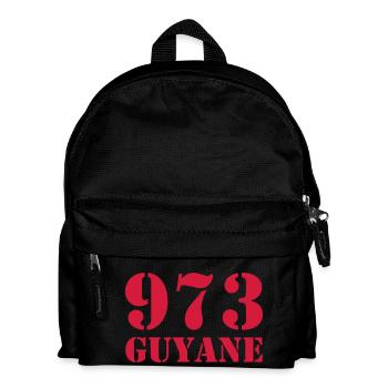 973 Guyane - Sac à dos Enfant - noir - Devant