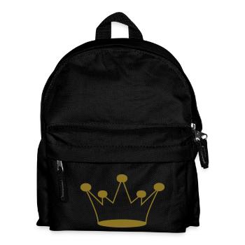 Crown - Kids' Backpack - black - Front