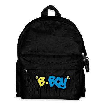 b_boy_t3 - Kids' Backpack - black - Front