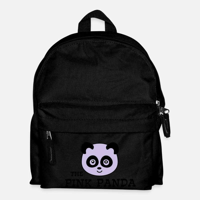 Panda - Kinder Rucksack - Schwarz