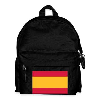 spanien - Kinder Rucksack - Schwarz - Vorne