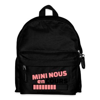 mini nous en cours - Sac à dos Enfant - noir - Devant