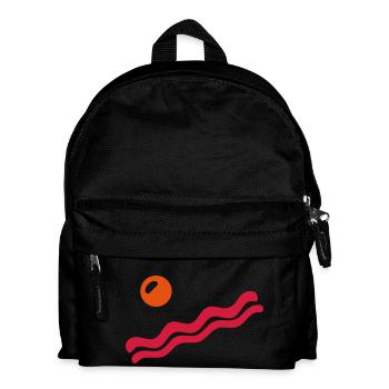 Petit déjeuner - Sac à dos Enfant - noir - Devant