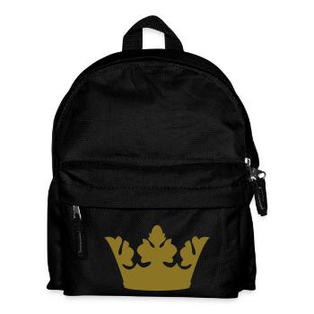 Crown - Kids' Backpack - black - Front