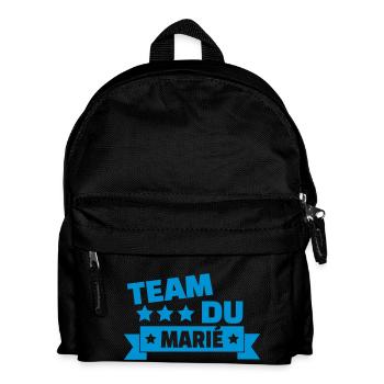 team du marié (vers.7) - Sac à dos Enfant - noir - Devant