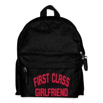 First Class Girlfriend - Kids' Backpack - black - Front