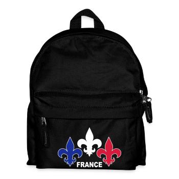 Fleurs de Lys - Sac à dos Enfant - noir - Devant