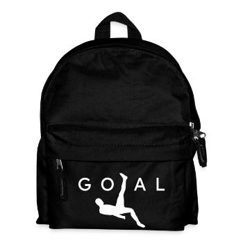 Fallrückzieher GOAL - Kinder Rucksack - Schwarz - Vorne