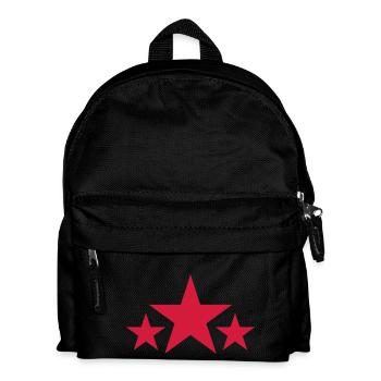 Stars - Kinder Rucksack - Schwarz - Vorne