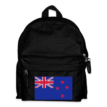 new zealand flag - Sac à dos Enfant - noir - Devant