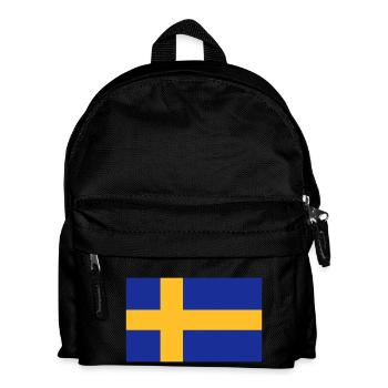 sweden flag - Sac à dos Enfant - noir - Devant