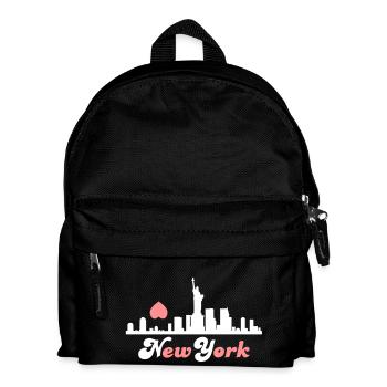 new_york - Kids' Backpack - black - Front