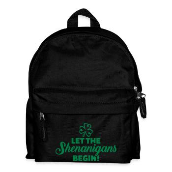 Let shenanigans begin - Kids' Backpack - black - Front