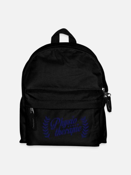 physiotherapie highschool tshirt - Kinder Rucksack - Schwarz