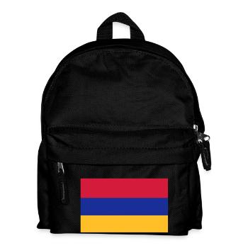 Flag Armenia - drapeau Arménie - flagge Armenien - - Sac à dos Enfant - noir - Devant