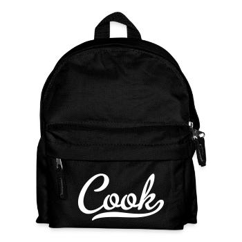 cuisinier - Sac à dos Enfant - noir - Devant