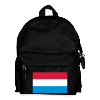 Drapeau national de la Hollande - Sac à dos Enfant - noir - Devant