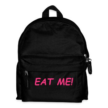 Eat Me - Kids' Backpack - black - Front
