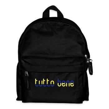 Tutto Bene ! - Tout va Bien ! - Sac à dos Enfant - noir - Devant