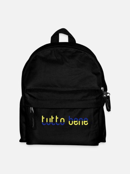 Tutto Bene ! - Tout va Bien ! - Sac à dos Enfant - noir