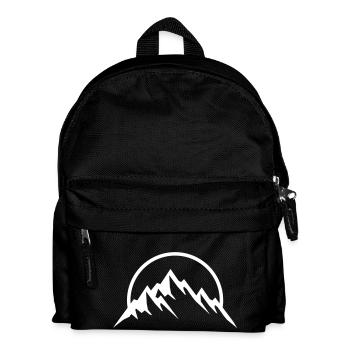 montagnes - Sac à dos Enfant - noir - Devant