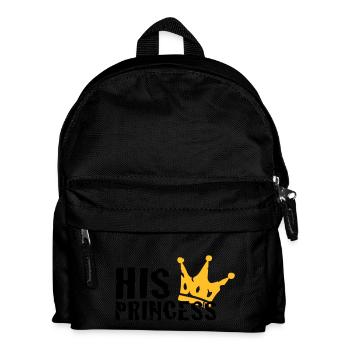 Sa princesse - Sac à dos Enfant - noir - Devant