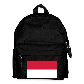 indonesia flag - Sac à dos Enfant - noir - Devant