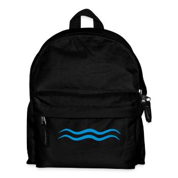 2541614 15142457 natation - Sac à dos Enfant - noir - Devant