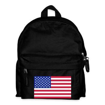 USA - United States of America - flag USA - - Sac à dos Enfant - noir - Devant